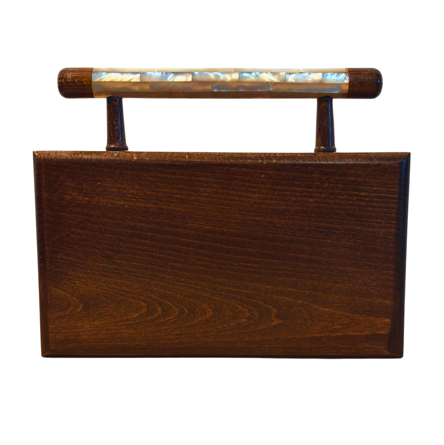 Yasmine – Clutch Damascena di Lusso con Madreperla & Interno in Broccato