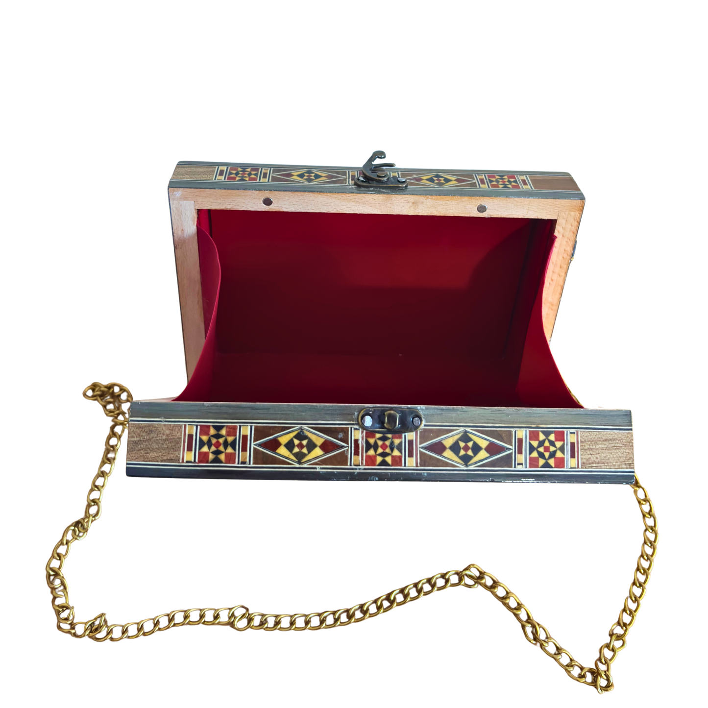 Borsa Damaschina con Madreperla – Eleganza Orientale Artigianale