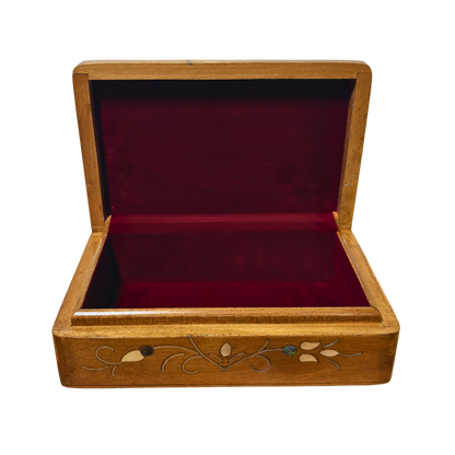 Scatola Damaschina Artigianale di Lusso – Madreperla & Velluto