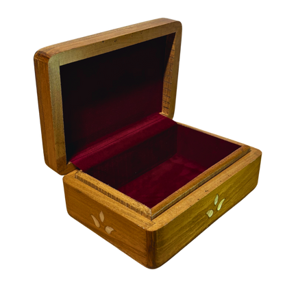 Scatola Damaschina Artigianale di Lusso – Madreperla & Velluto