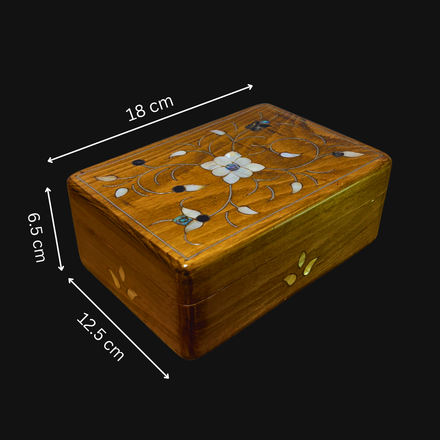 Scatola Damaschina Artigianale di Lusso – Madreperla & Velluto