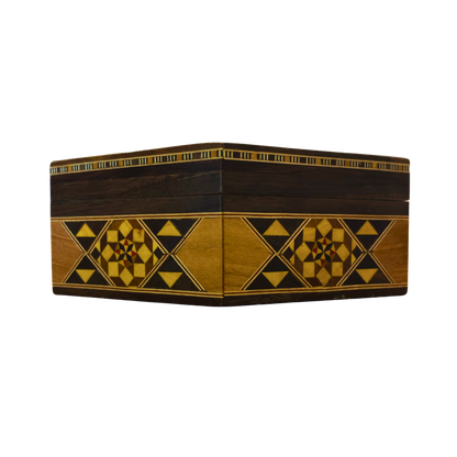 صندوق موزاييك دمشقي فاخر – صدف ومخمل راقٍ