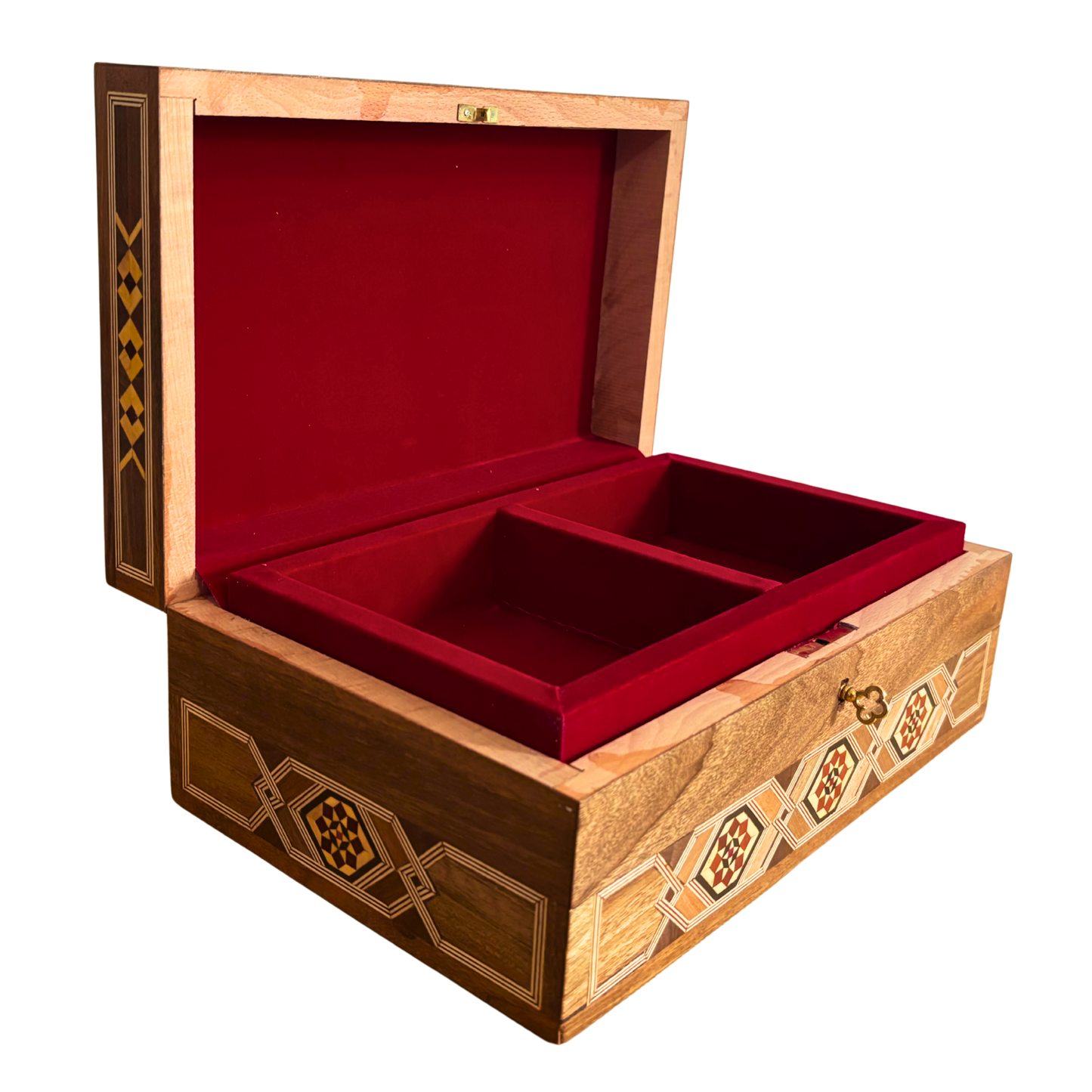 Scatola Damascena con Serratura – Capolavoro Artigianale