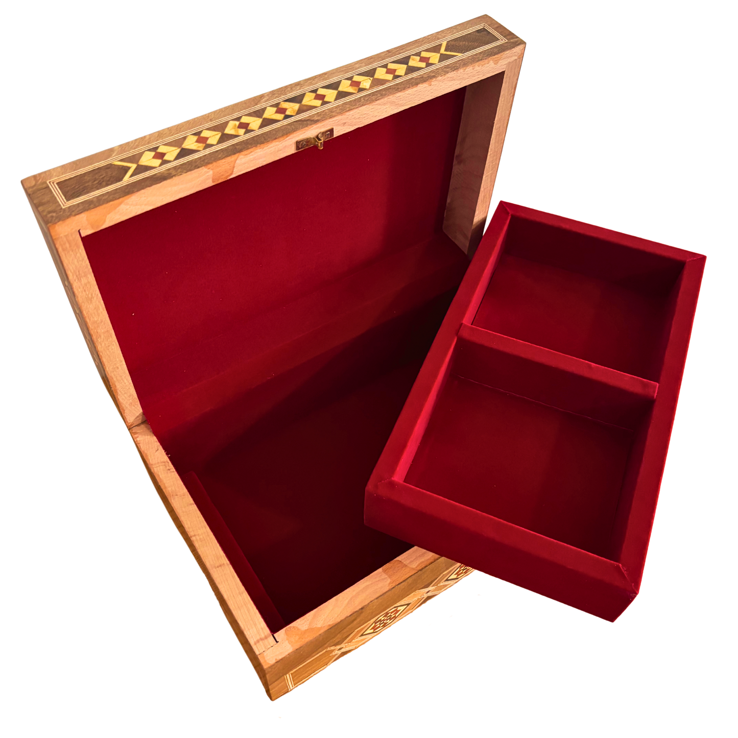 Scatola Damascena con Serratura – Capolavoro Artigianale