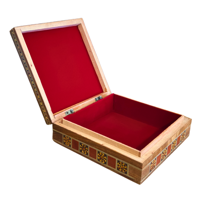 Damascene Mosaic Box – Handcrafted Art for Jewelry & Keepsakes